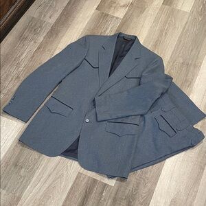 Vintage Sheplers Polyester Western Suit